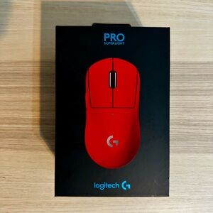 Logitech PRO X SUPERLIGHT Lightweight
Wireless Gaming Mouse with
HERO 25K Sensor